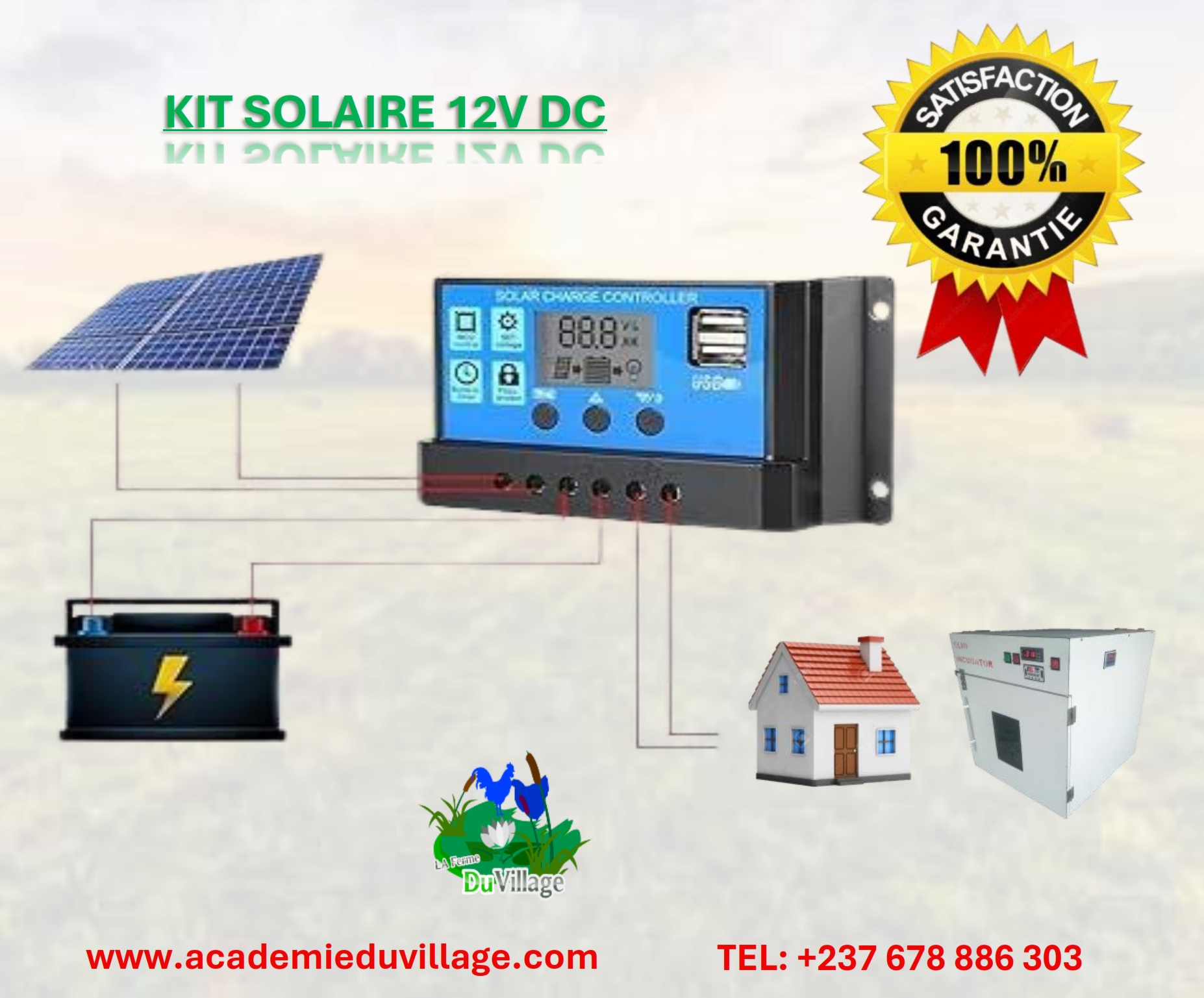 KIT SOLAIRE DC 24H/24 – Image 3