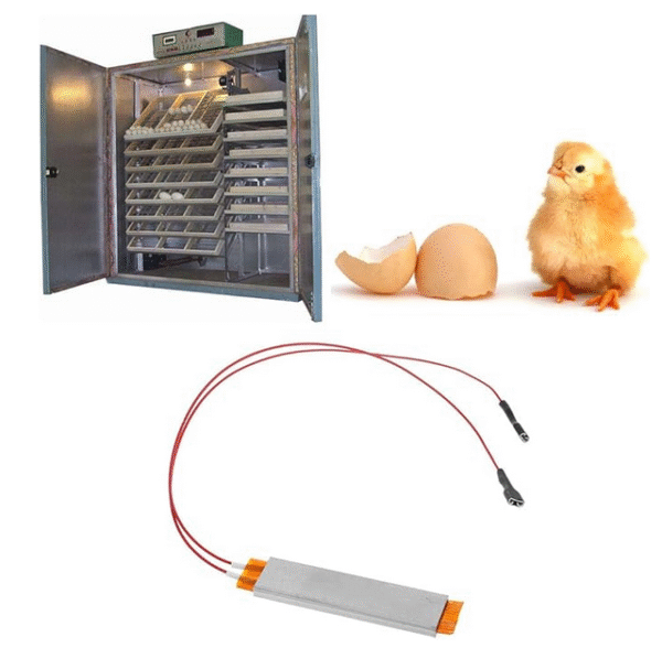 Plaque chauffante électrique PTC pour incubateur, 12V-80W-110° – Image 4